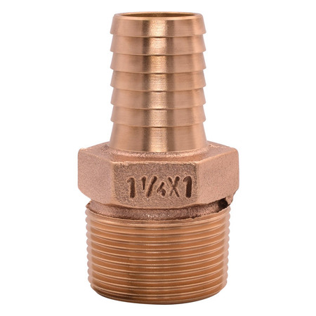 LEGEND VALVE 1-1/4" X 1" M BZE MALE ADAPTER 312-016